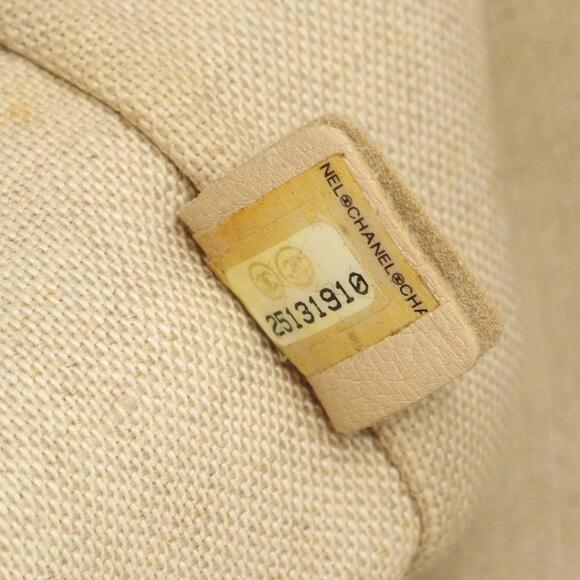 CHANEL Brown Leather Logo Tote Bag - Picture 5 of 13